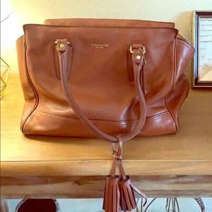 Coach leather purse